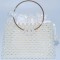 Sac en perle blanche